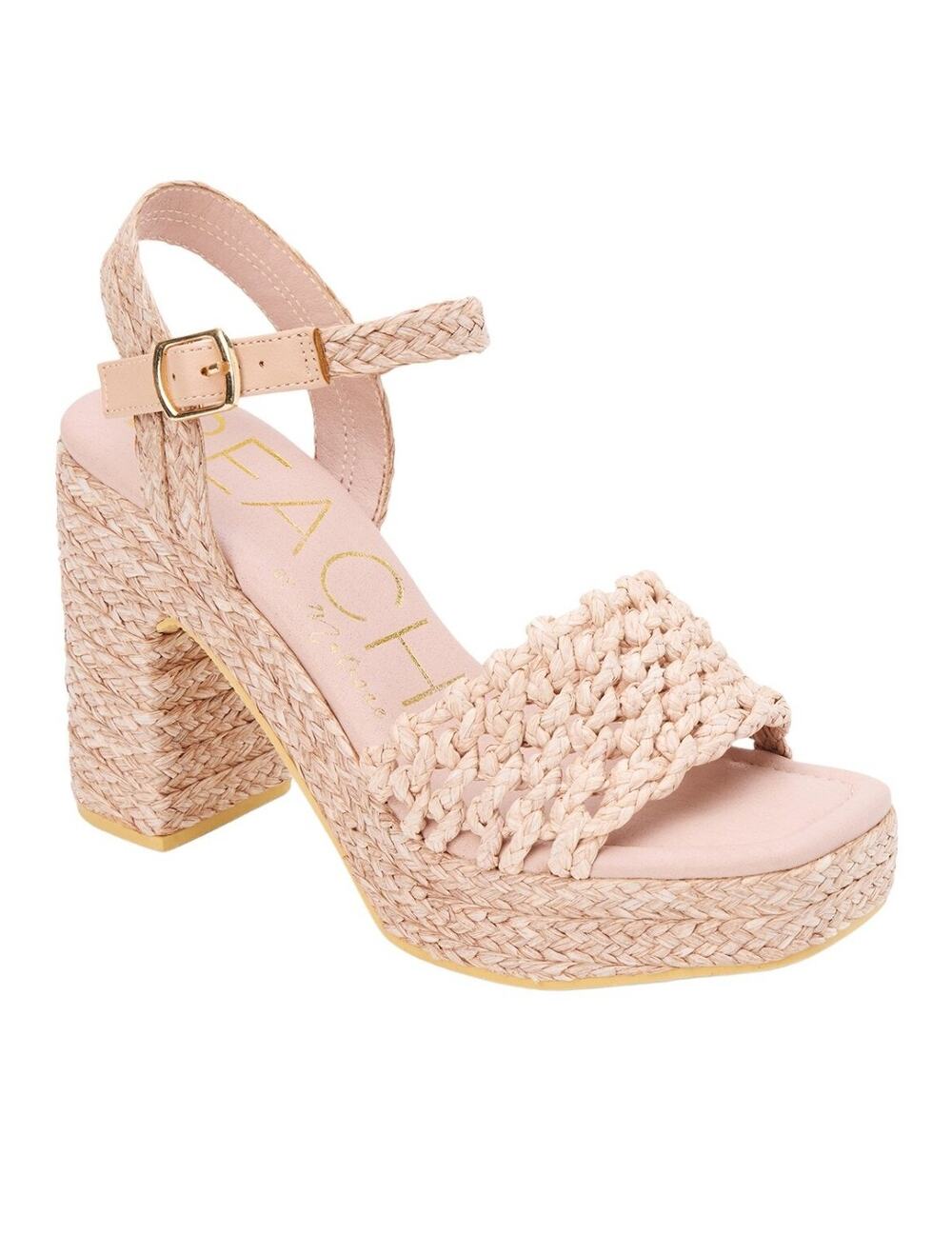 Matisse Riviera Raffia Sandal Natural Size 9 New with Tags/Box
